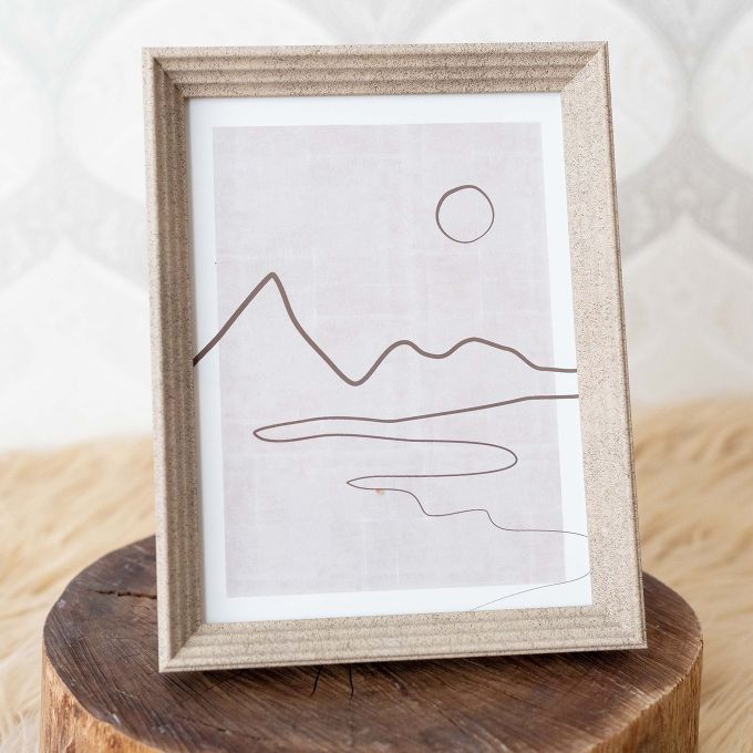 Porta Retrato em Poliestireno e Vidro 15x21 - 1