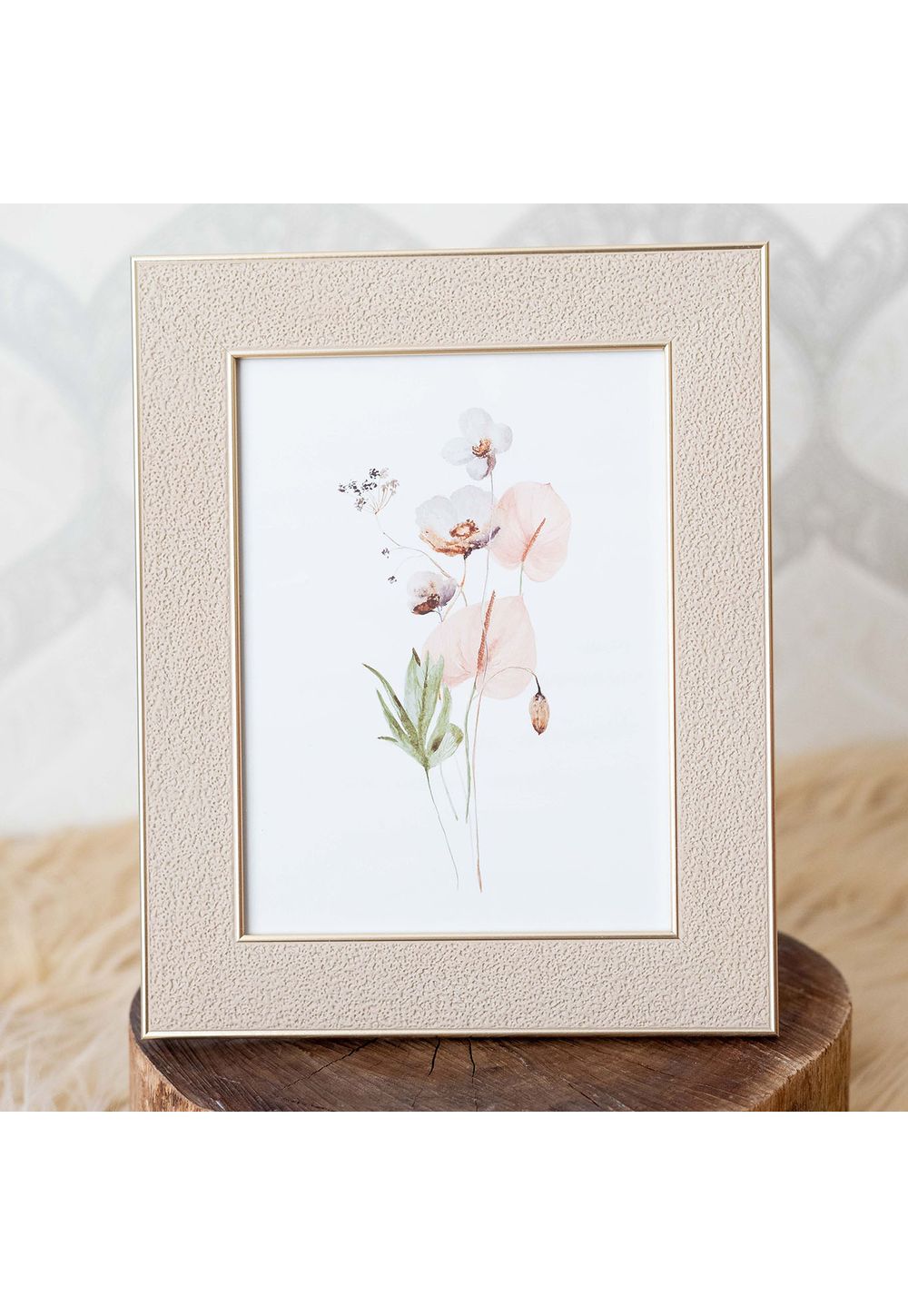 Porta Retrato em Poliestireno e Vidro 10x15