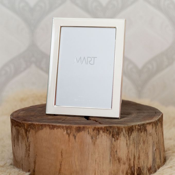 Porta Retrato Minimalista Branco 10x15 - 1