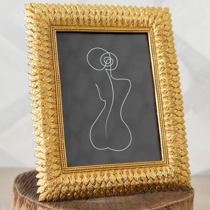 Porta Retrato Lótus de Ouro 15X21 - 1