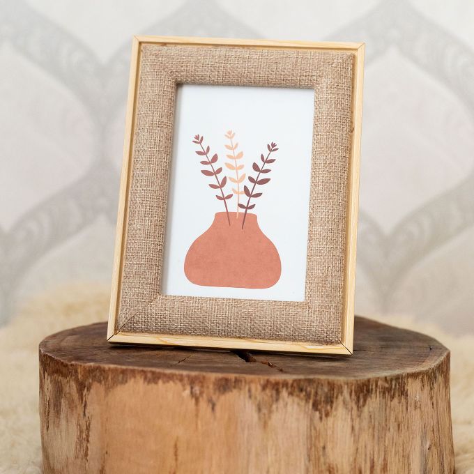 Porta Retrato Linho Elegance 10x15