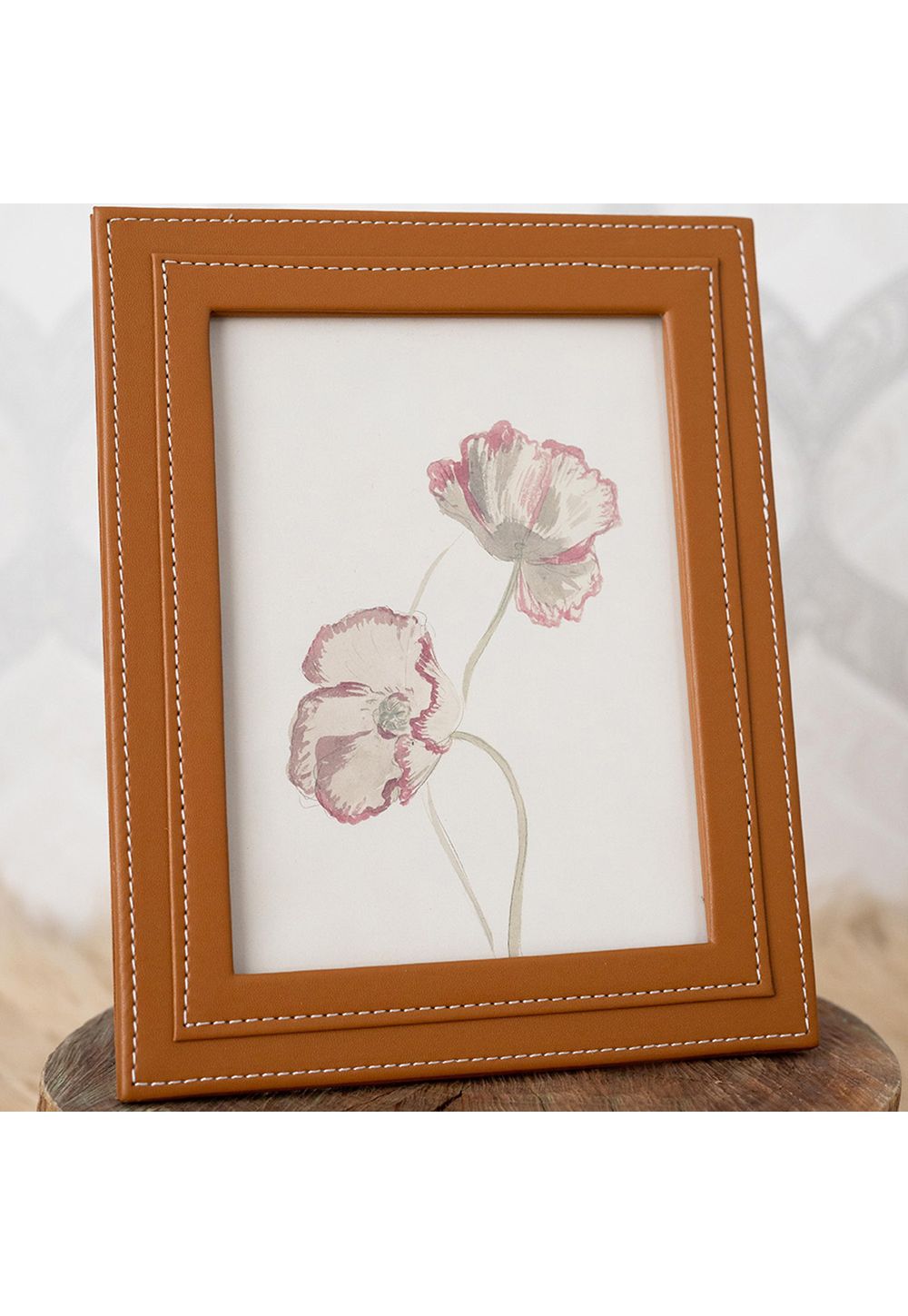 Porta-Retrato Revestido em PU 15×21 – Elegância e Estilo Contemporâneo