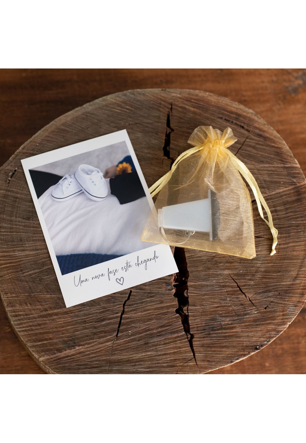 Monóculo Chaveiro Personalizado com Foto e Tampa Colorida + Polaroid 9x12