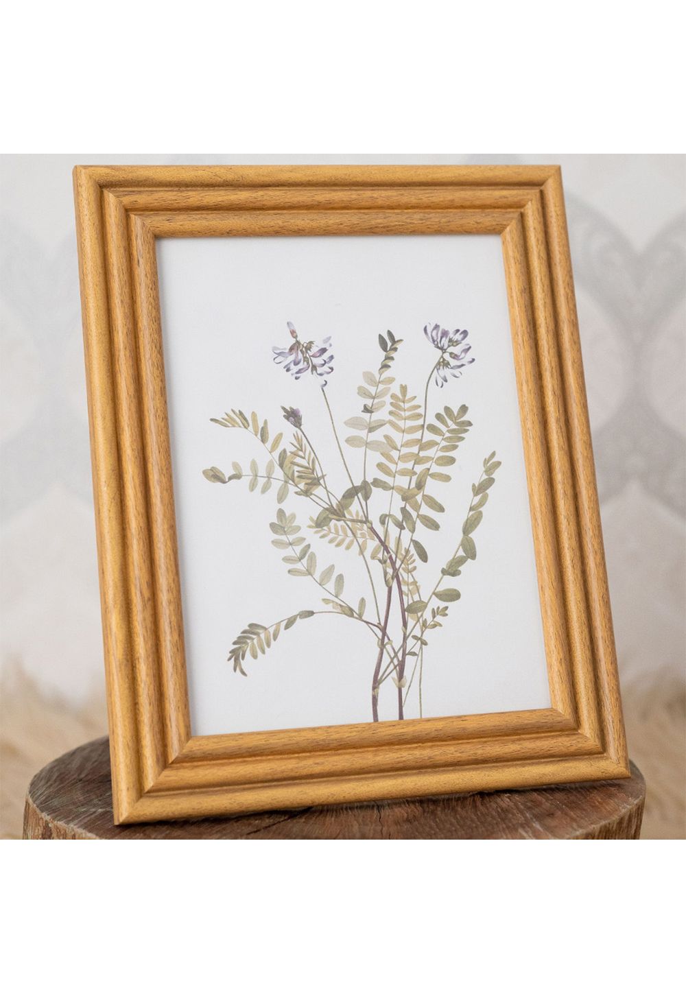 Porta-Retrato em Madeira Clara 15x21 – Elegância Natural para Suas Memórias