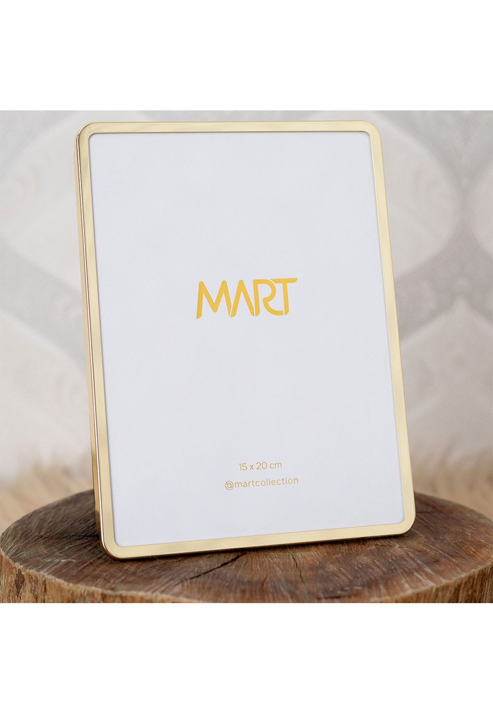 Porta-Retrato Tablet Dourado 10x15 – Sofisticação e Estilo Contemporâneo