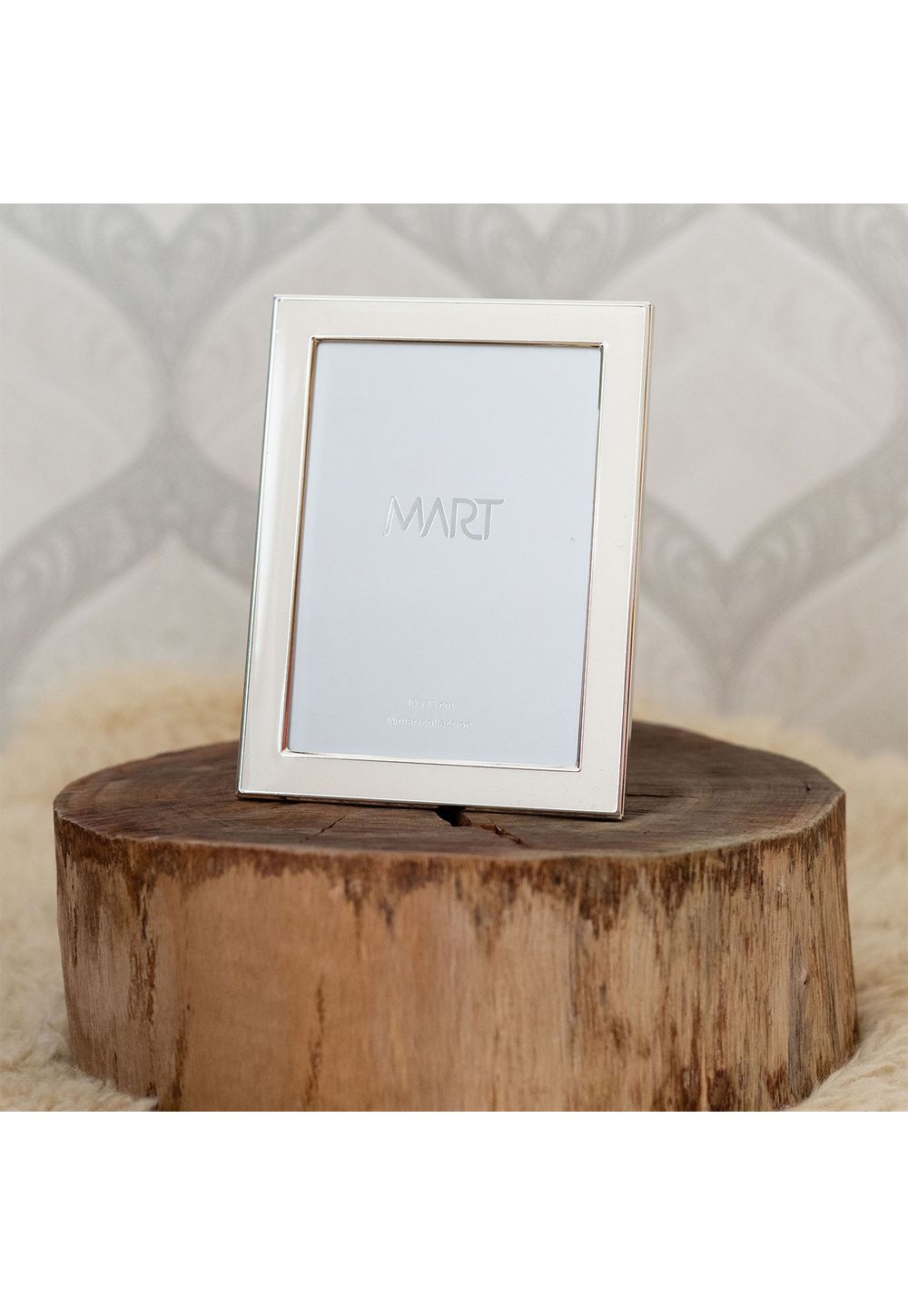 Porta Retrato Minimalista Branco 15x21