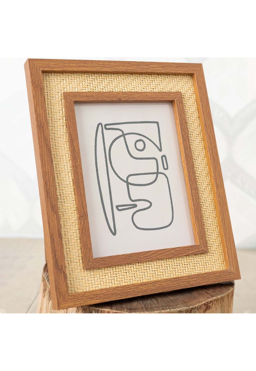 Porta Retrato Rattan 10x15