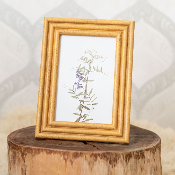 Porta-Retrato em Madeira Clara 10x15