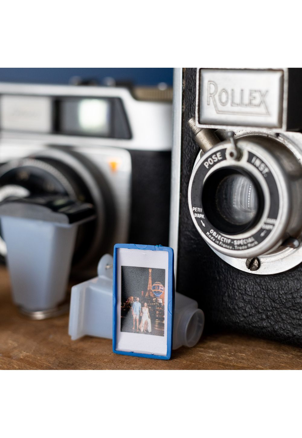 Monóculo Chaveiro Personalizado com Foto e Tampa Colorida